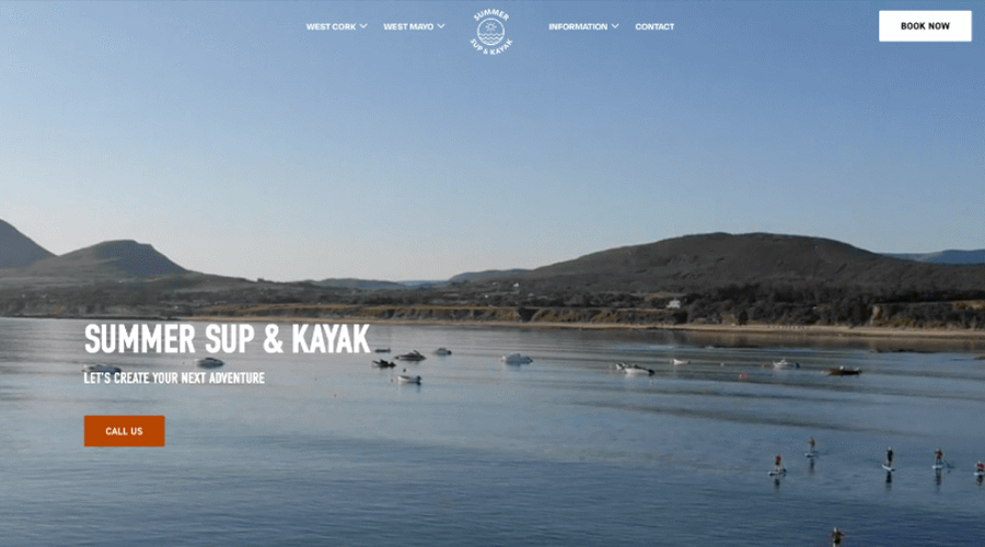 Summer SUP Branding, Website Design & Development